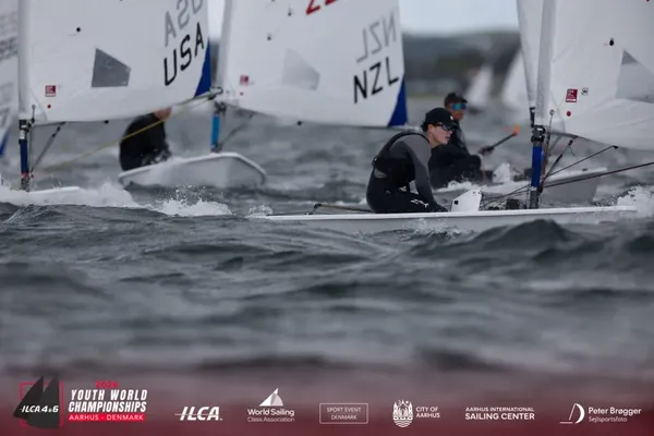 Tom Pilkington sits just outside the top 10 in the men's fleet.