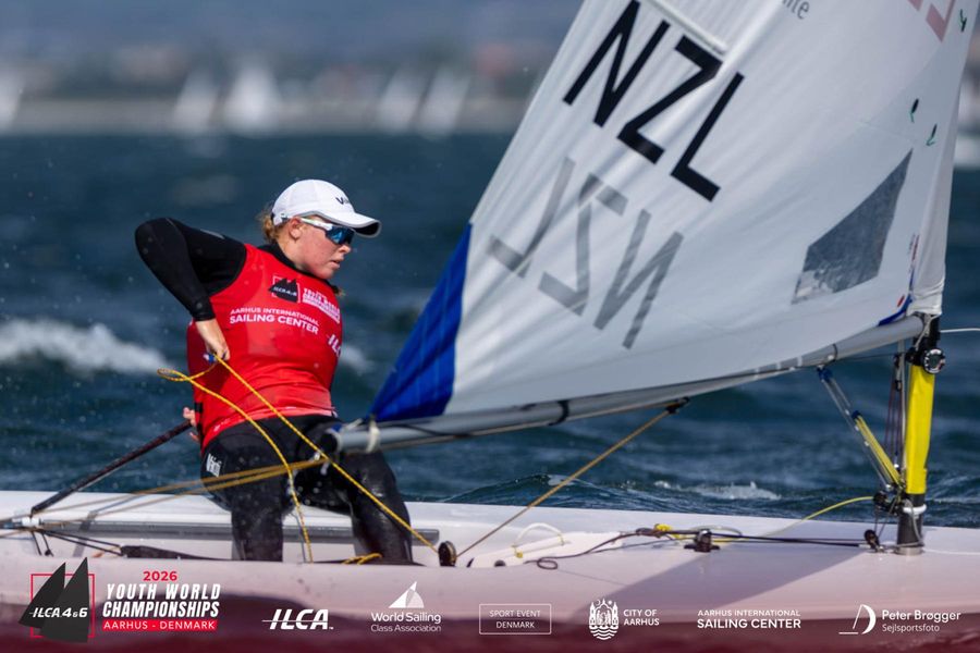 Chloe Turner third at Youth Worlds with two days of racing to go, 18 August 2026