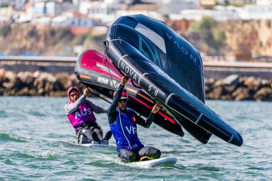 Sole Australian wingfoiler Bibby lands sixth in Portugal debut, 28 October 2026