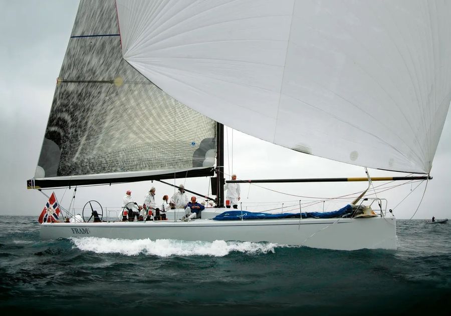 "Fram XVI", a TP52, became the King's most advanced boat.
