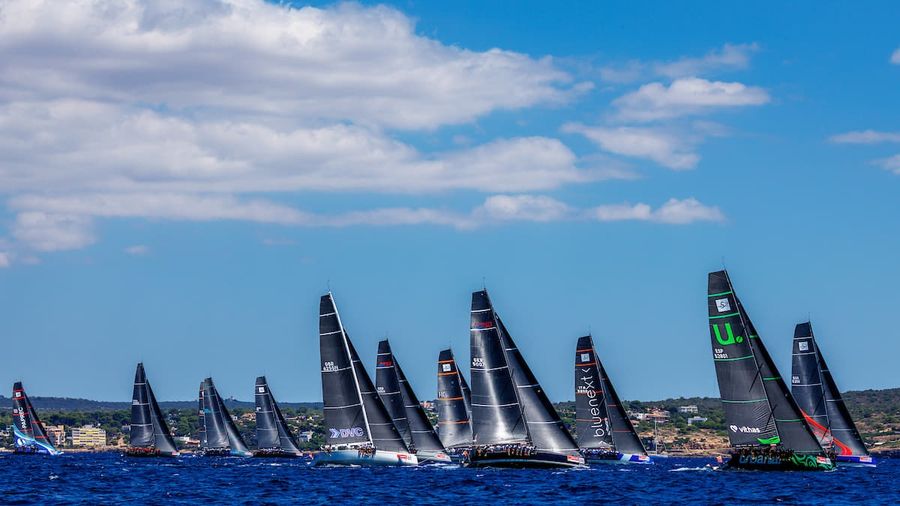 Yachts racing at the 43rd Copa del Rey MAPFRE, part of the ORC European Championship 2025 in Palma de Mallorca, Spain. Photo: Nico Martinez / Copa del Rey Mapfre