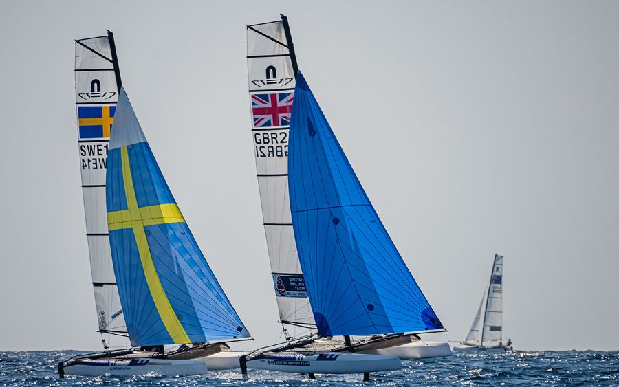 Shifting winds and mental toughness shake up LA 2028 Olympic test regatta, 06 August 2026