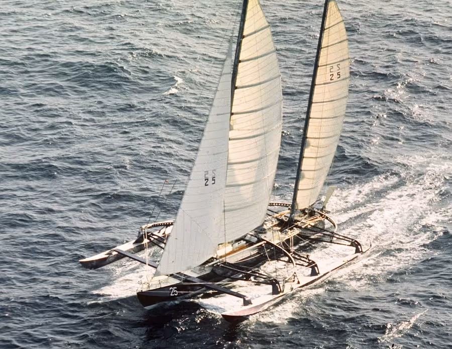 Manureva racing in the Route du Rhum