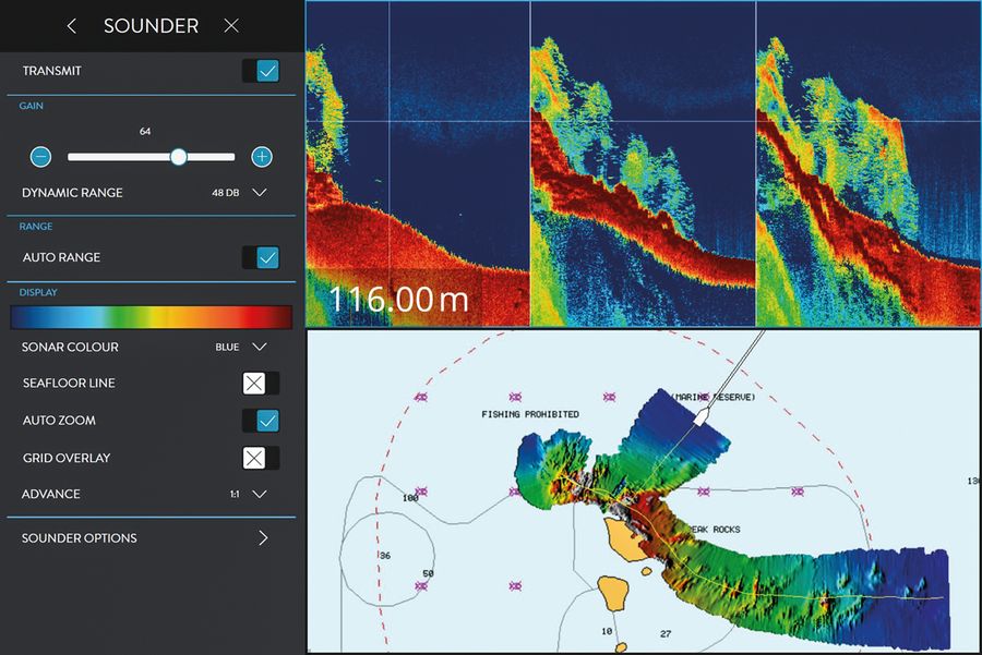 1. WASSP Sonar capture display