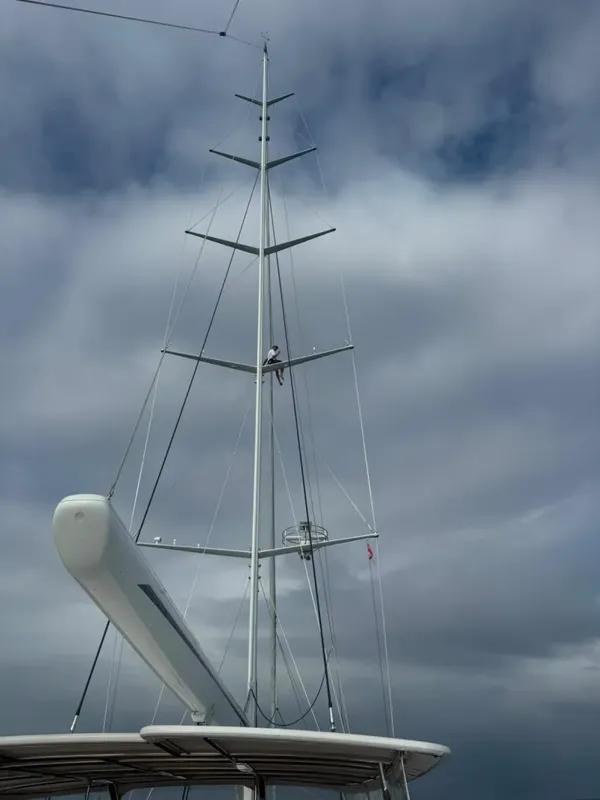 Drummond heads to Tahiti next, taking on a deckhand role aboard a superyacht