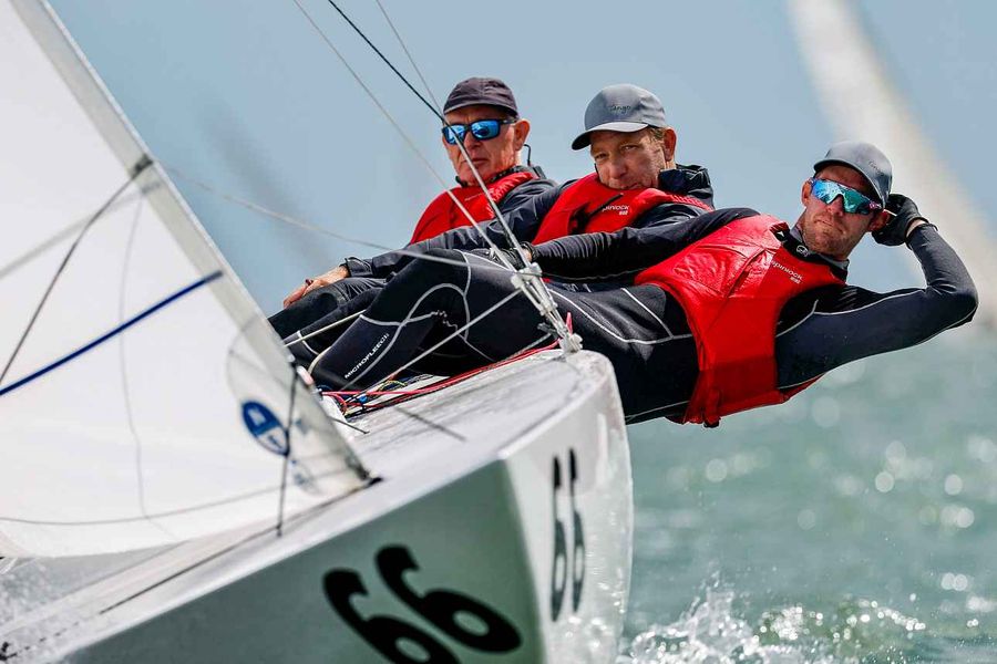 TP52s dominate Britannia Cup as 30-knot forecast cuts short Cowes Week day, 06 August 2026