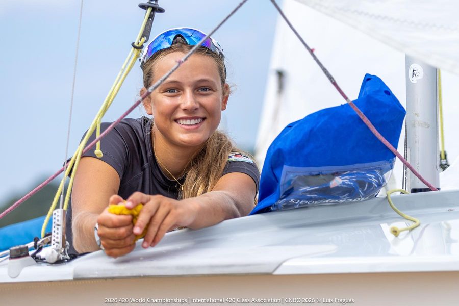 NZ 420 crews finish on a high at worlds in France, 12 July 2026