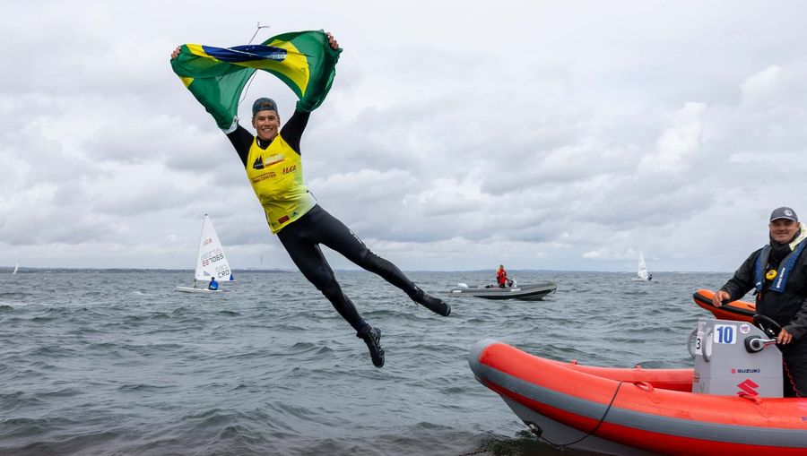 Kiwi silver and bronze as Aarhus tests ILCA 6 youth fleet all week, 20 August 2026