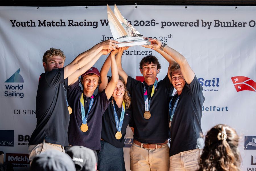 New Zealand fifth as US edges Australia in youth match racing world final, 26 June 2026