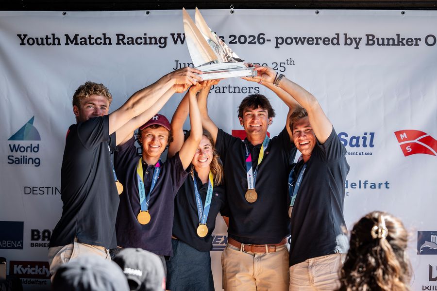 New Zealand fifth as US edges Australia in youth match racing world final, 26 June 2026