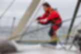 Titouan Pillard sailing Use It Again For Youth.