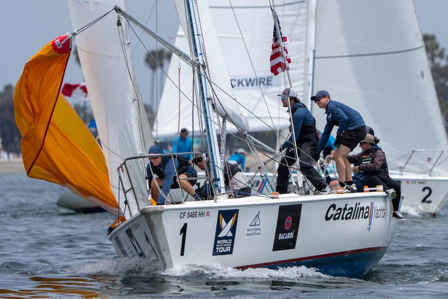 Congressional Cup, Day 1. LBYC, Long Beach, CA, USA. April 30, 2025