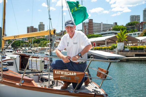 Spies on board Maritimo Katwinchar during the race south.