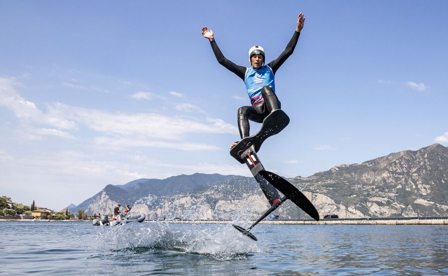 France sweeps ETF26 podium as Foiling Week draws record crowds to Lake Garda, 08 July 2026