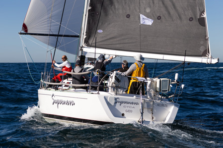 Thirty-seven yachts chase points from Sydney to Hobart, 22 September 2026