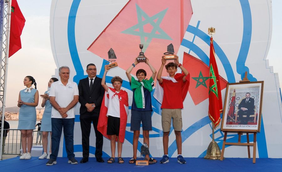 Brazil's Bragança wins record-breaking Optimist Worlds in Tangier, 03 July 2026