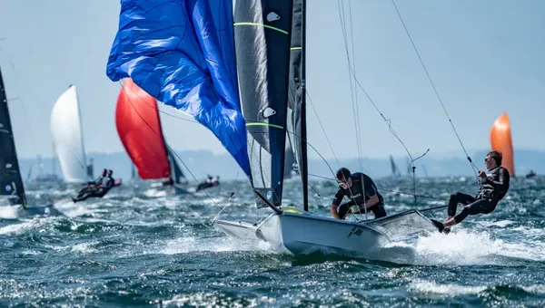 Seb Menzies and George Lee Rush moved up 17 places to sit fifth overall.