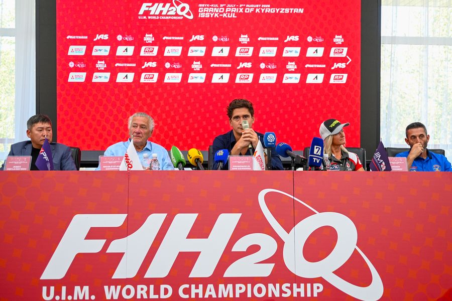 F1H2O makes Central Asia debut on the shores of Issyk-Kul lake, 30 July 2026