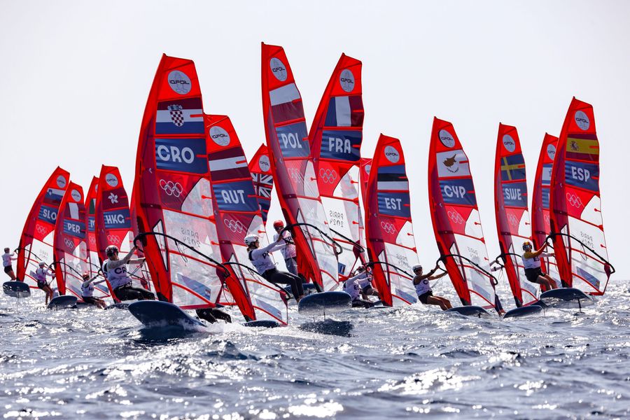 Sailing competition at the Paris 2024 Olympics in Marseille, France, 30 July 2024.