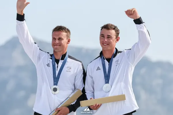 Isaac McHardie and Will McKenzie claimed silver in the men's skiff event at the Paris 2024 Olympic Games.
