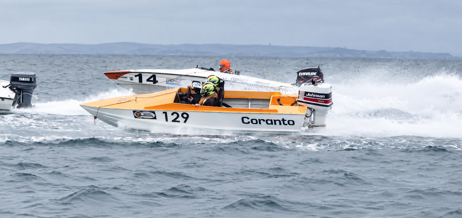 Coranto racing at Gulf Harbour on 11 October 2025, from the 2025/26 season opener coverage.