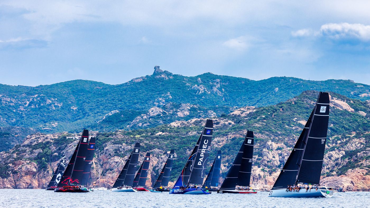 Gladiator sets the pace at record 15-boat TP52 worlds in Porto Cervo, 16 June 2026