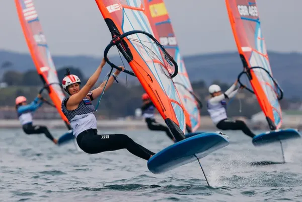 Veerle ten Have leads the Kiwi charge in Weymouth
