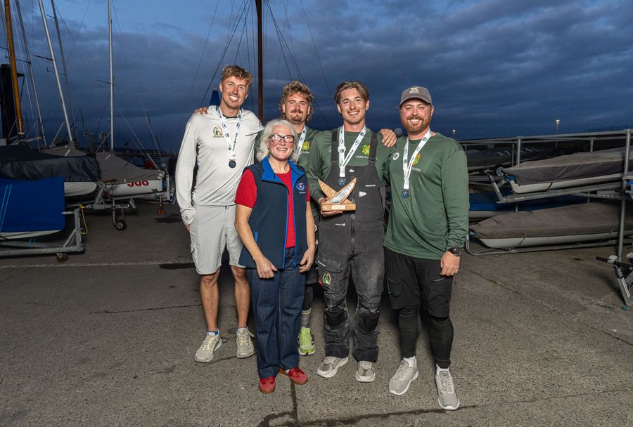 Ruairi Finnegan (IRL) finishes runner-up at the Dublin Match Cup 2026, World Match Racing Tour, Dún Laoghaire, Dublin Bay, Ireland, 24-27 September 2026.