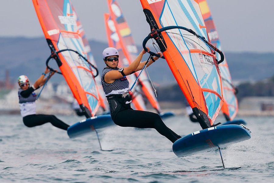 Four-way tie shakes up iQFOiL worlds in Weymouth, 08 September 2026