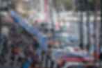 Crowds turn out on the opening day of the race village (Photo: Loïc Venance / AFP)