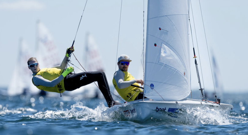 Diesch and Markfort dominate Kieler Woche despite light air chaos, 17 July 2026