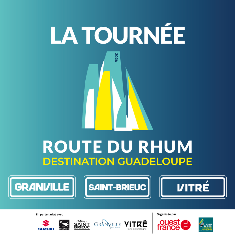 Route du Rhum roadshow brings skippers to towns before the start, 29 September 2026