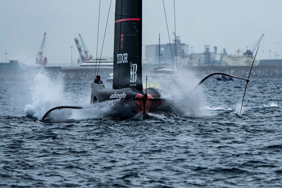 September 03, 2024. Louis Vuitton Cup, Race Day 5. ALINGHI RED BULL RACING Photo Credit: AC37 media