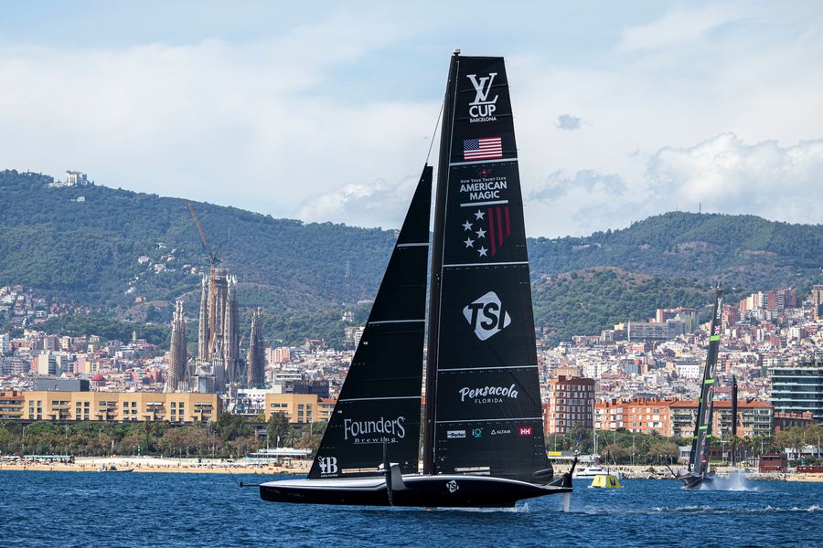 September 05, 2024. Louis Vuitton Cup, Race Day 6. NYYC AMERICAN MAGIC