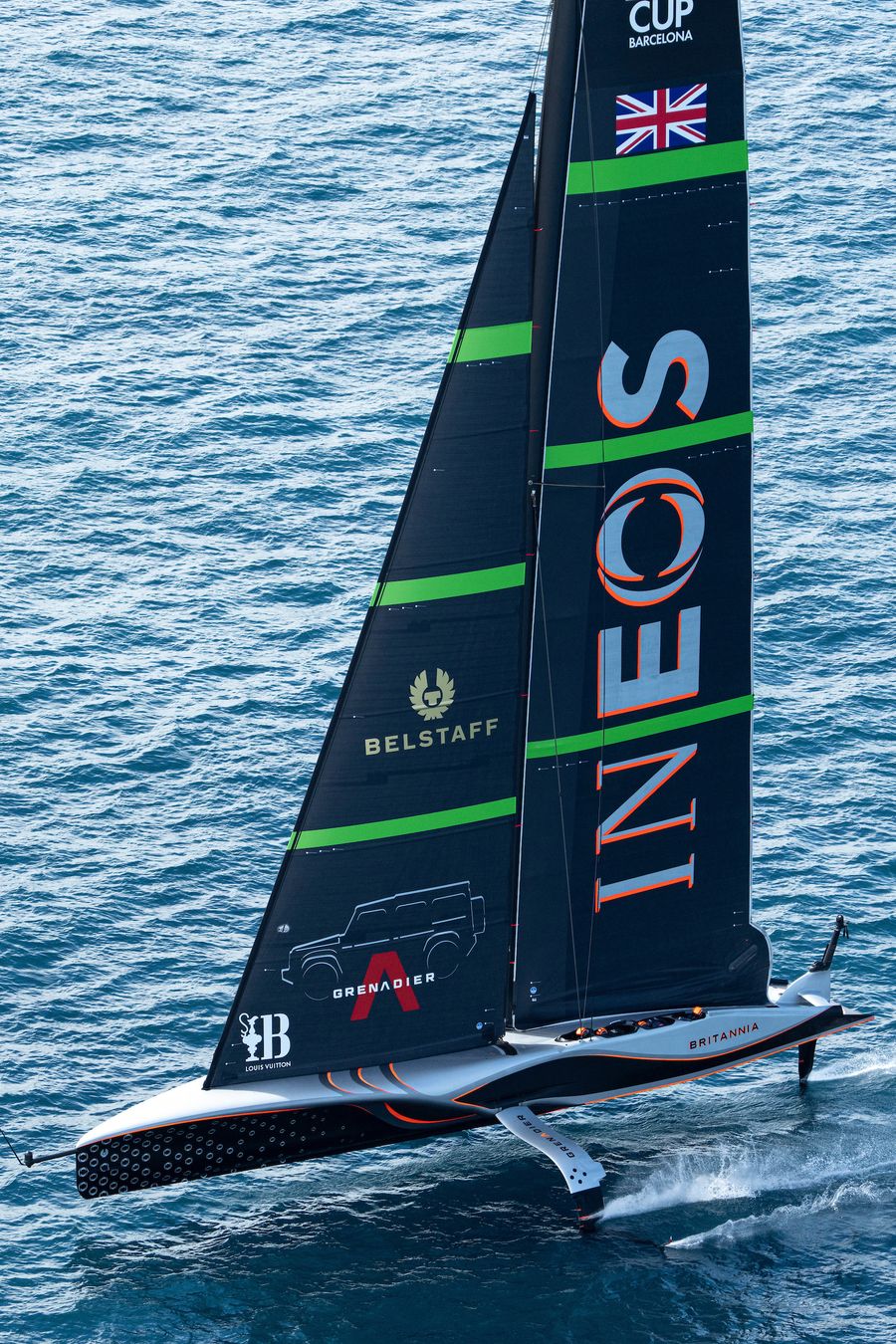 September 05, 2024. Race Day 6 of the Louis Vuitton Cup