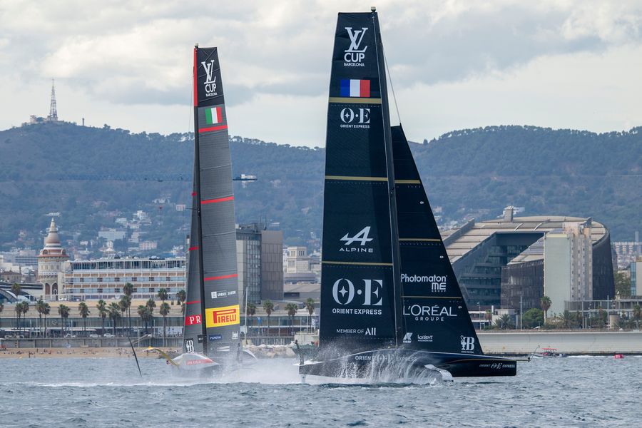 September 05, 2024. Louis Vuitton Cup, Race Day 6.  Photo credit : AC37 Media.