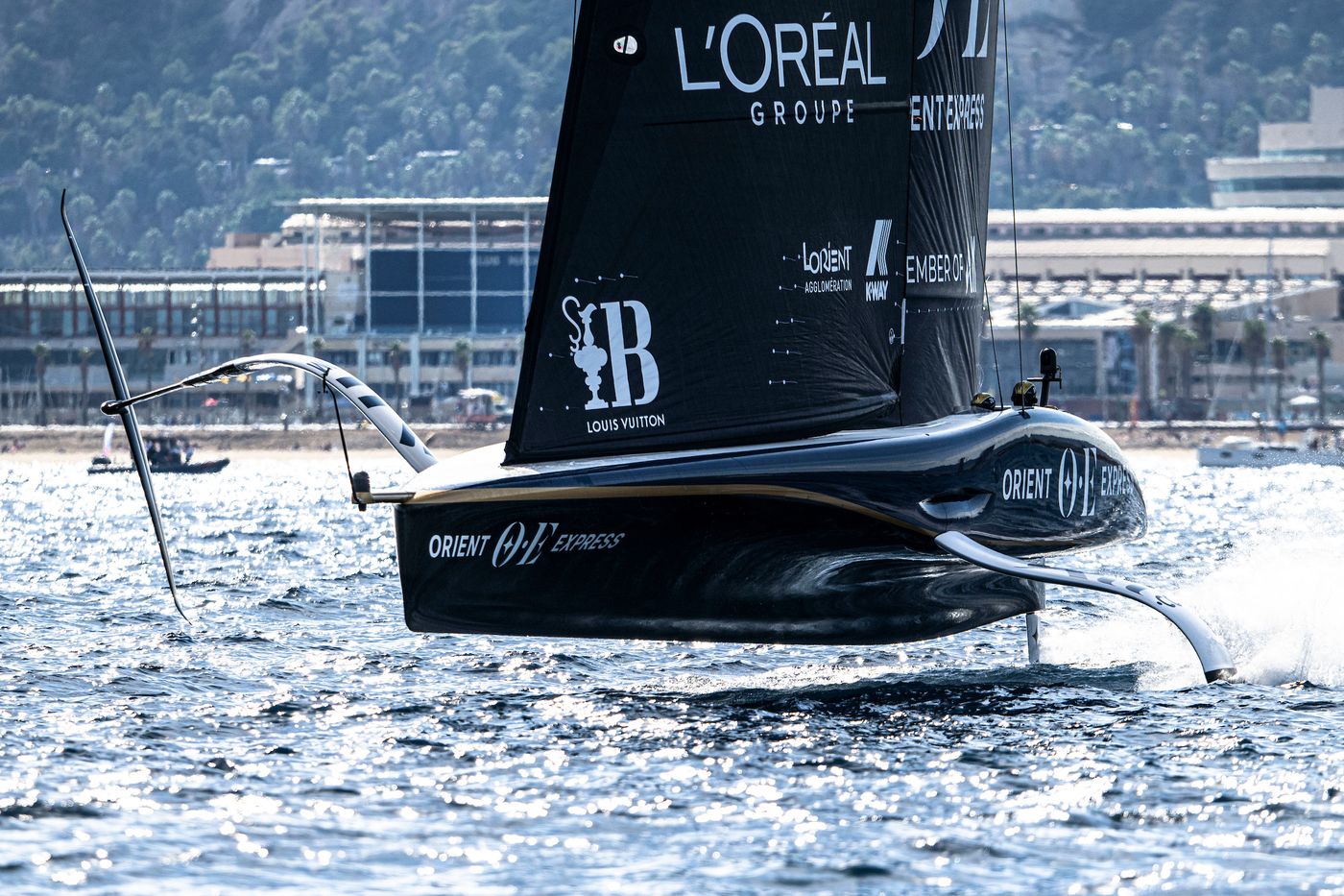 September 05, 2024. Louis Vuitton Cup, Race Day 6. ORIENT EXPRESS RACING TEAM Photo Credit: AC37 media