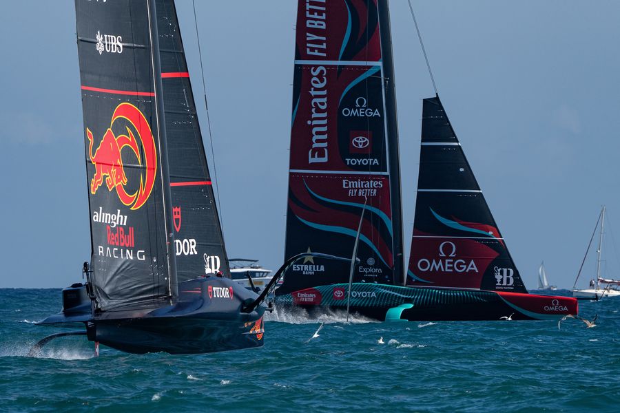 September 07, 2024. Race Day 7 of the Louis Vuitton Cup
