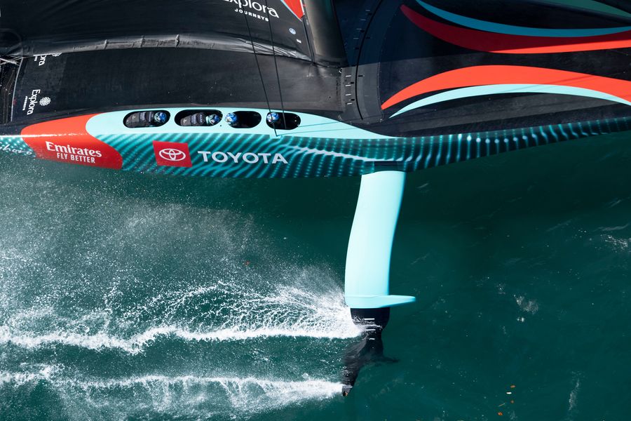 September 07, 2024. Louis Vuitton Cup, Race Day 7. EMIRATES TEAM NEW ZEALAND