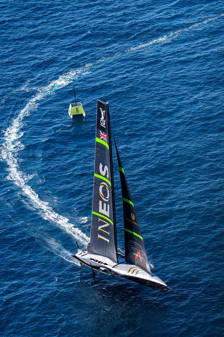 September 09, 2024. Louis Vuitton Cup, Race Day 9.  INEOS BRITANNIA
