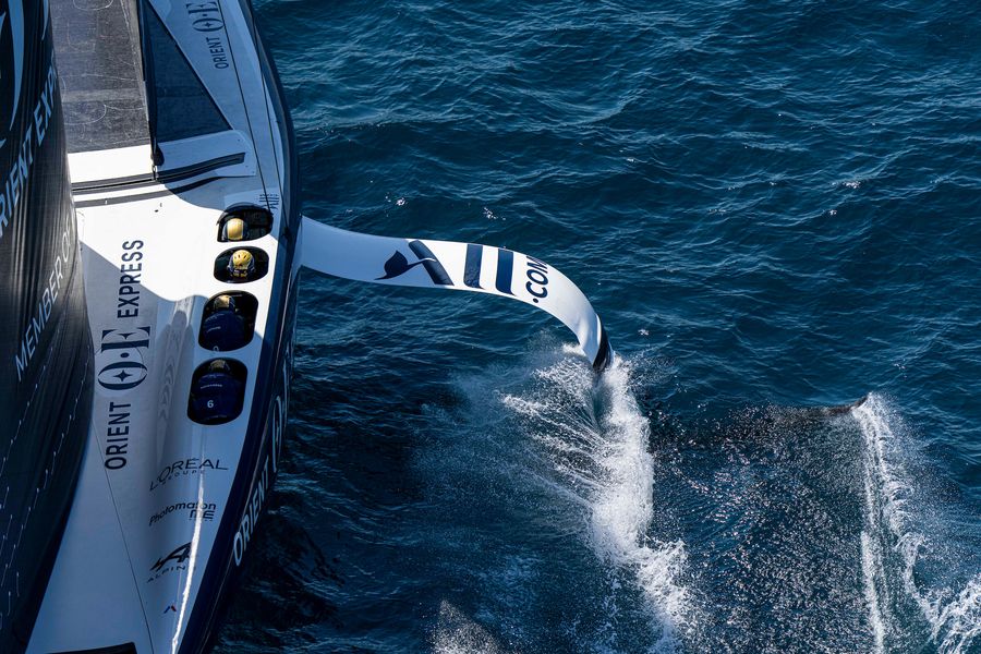 September 09, 2024. Louis Vuitton Cup, Race Day 9.  ORIENT EXPRESS RACING TEAM