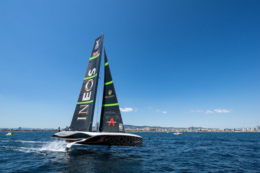 September 09, 2024. Race Day 9 of the Louis Vuitton Cup