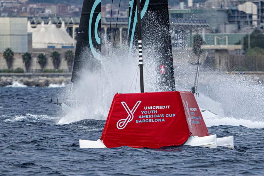 September 17, 2024. UniCredit Youth America's Cup, Race Day 1 - Group A. Photo Credit: AC37 media