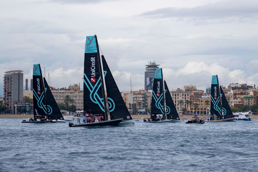 September 20, 2024. UniCredit Youth America's Cup, Race Day 3 - Group B. Photo Credit: AC37 media