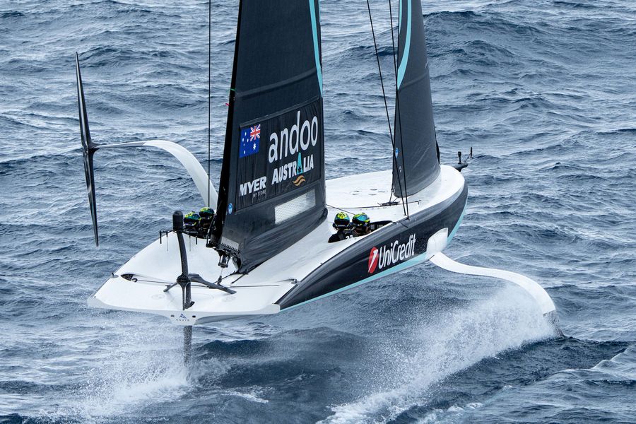 September 17, 2024. UniCredit Youth America's Cup, Race Day 4 - Group B. Photo Credit: AC37 media
