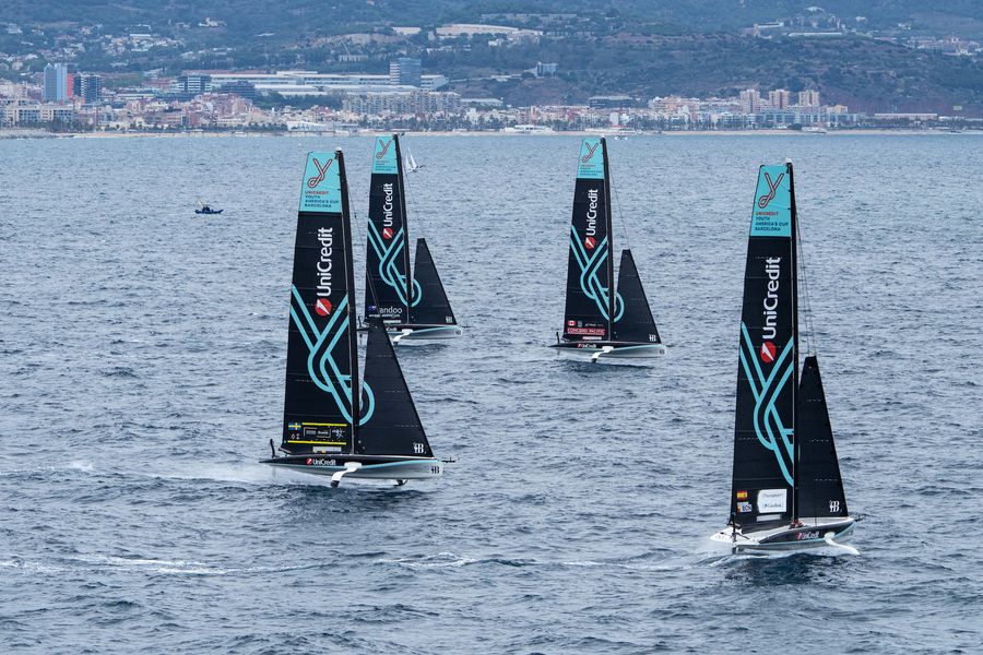 September 17, 2024. UniCredit Youth America's Cup, Race Day 4 - Group B. Photo Credit: AC37 media