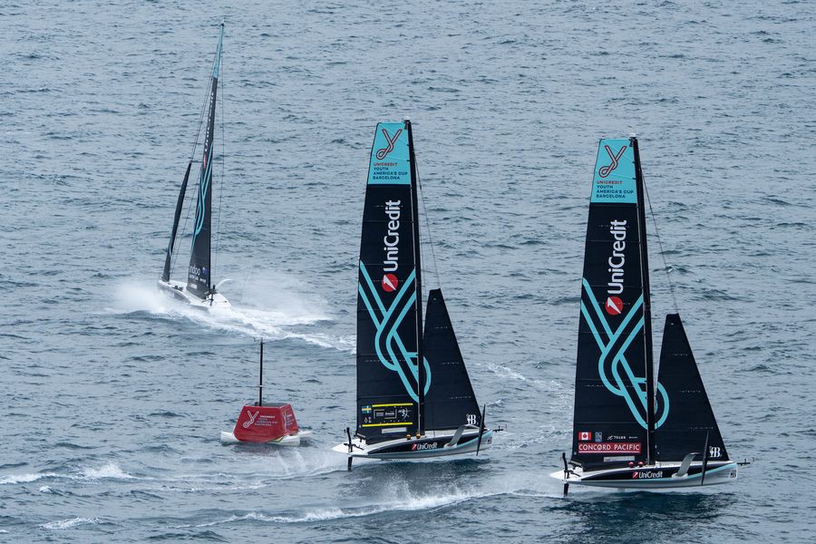 September 17, 2024. UniCredit Youth America's Cup, Race Day 4 - Group B. Photo Credit: AC37 media
