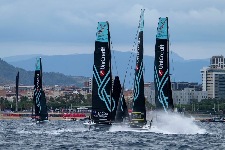 September 21, 2024. UniCredit Youth America's Cup, Race Day 4 - Group B. Photo Credit: AC37 media