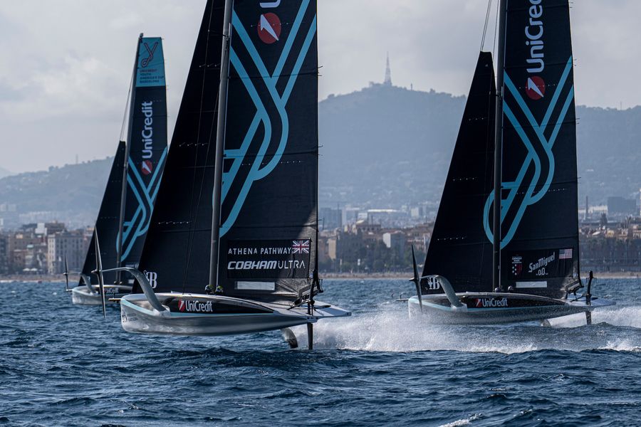 September 23, 2024. UniCredit Youth America's Cup, Race Day 6 - Group A. Photo Credit: AC37 media