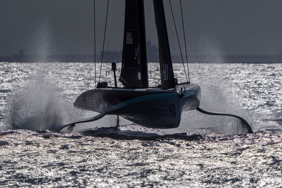 September 23, 2024. UniCredit Youth America's Cup, Race Day 6 - Group A. NYYC American Magic Youth Team Photo Credit: AC37 media